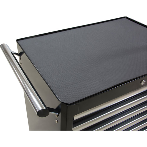 Industrial Tool Cart, 7 Drawers, 27" W x 18-3/4" D x 39" H, Black Pathway Supply LP
