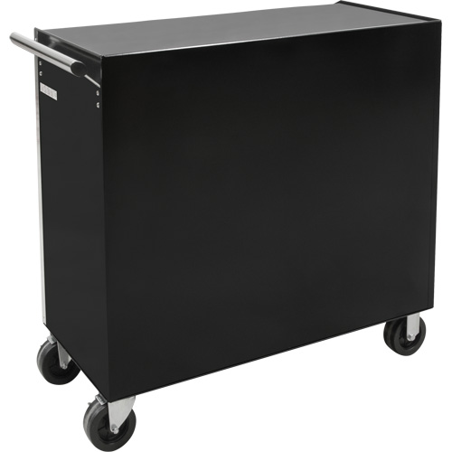 Chariot &agrave; outils industriel, 11 tiroirs, 41" la x 18-3/4" p x 39-1/3" h, Noir Pathway Supply LP