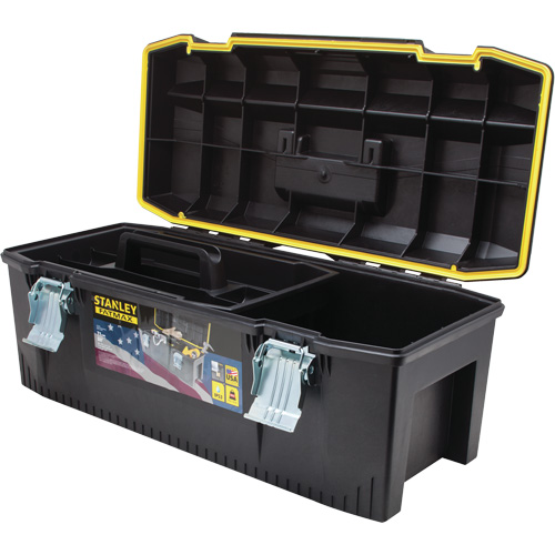 Coffre &agrave; outils en mousse structur&eacute;e FatMax, 28" la x 12-1/2" p x 11" h, Noir/Jaune Pathway Supply LP