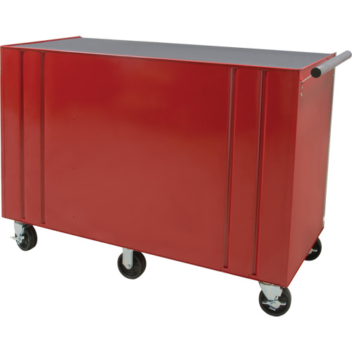 Chariot &agrave; outils industriel, 12 tiroirs, 56" la x 24-1/2" p x 38-1/8" h, Rouge Pathway Supply LP