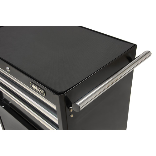 Chariot &agrave; outils industriel, 3 tiroirs, 29-4/5" la x 21-1/5" p x 38-4/5" h, Noir Pathway Supply LP