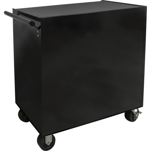 Chariot &agrave; outils industriel, 6 tiroirs, 39" la x 20-4/5" p x 38-1/2" h, Noir Pathway Supply LP
