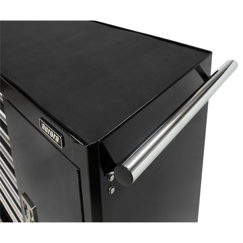 Chariot &agrave; outils industriel, 8 tiroirs, 44-3/10" la x 21-1/10" p x 36-7/10" h, Noir Pathway Supply LP