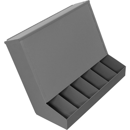 Distributeur aliment&eacute; par gravit&eacute; avec couvercle Pathway Supply LP