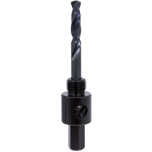 Mandrin pour scie-cloche &agrave; tige triangulaire, 9/16" - 1-3/16", 3/8" Tige Pathway Supply LP