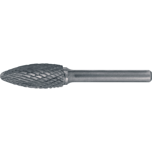 Fraises au carbure solide - Forme de flamme, 5/16" dia., 1/4" Tige Pathway Supply LP