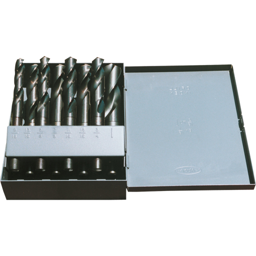 CLE-LINE Drill Sets, 8 Pieces, High Speed Steel Pathway Supply LP