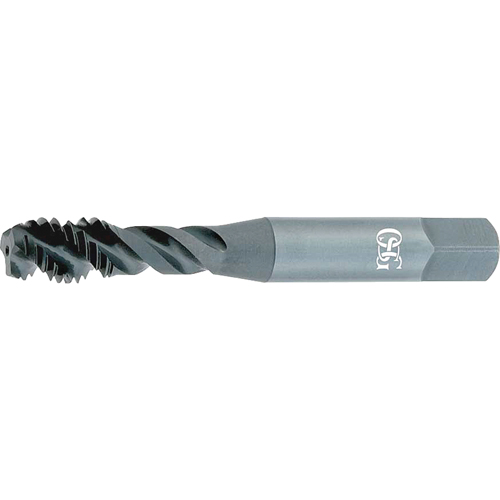 HY-PRO&reg; Spiral Flute Tap, High Speed Steel, 8-32 Thread, 2-1/8" L Pathway Supply LP