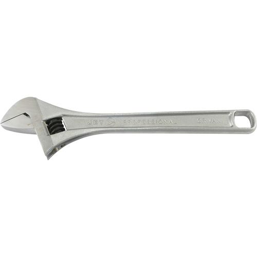 AWP-12 Super Heavy-Duty Professional Adjustable Wrench, 12" L, 1-1/2" Max Width, Chrome Pathway Supply LP