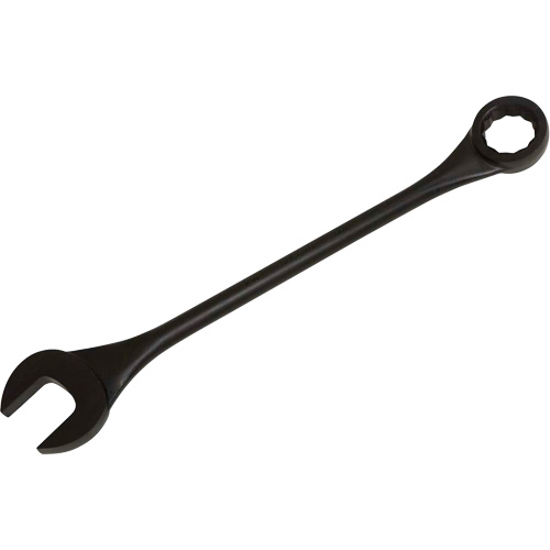 Round Shank Combination Wrench, 12 Point, 2-5/8", Black Oxide Finish Pathway Supply LP