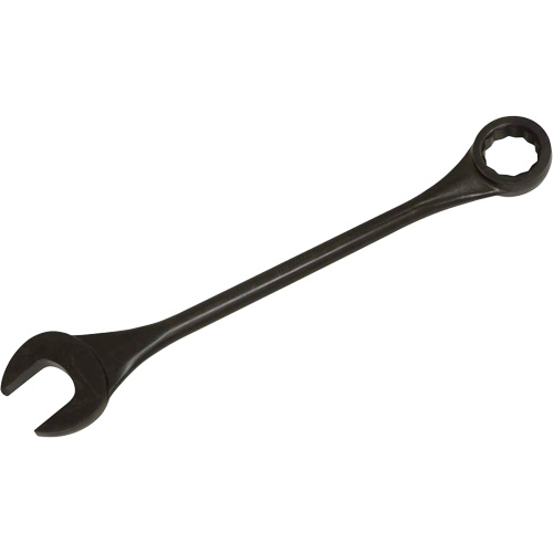 Round Shank Combination Wrench, 12 Point, 2-11/16", Black Oxide Finish Pathway Supply LP