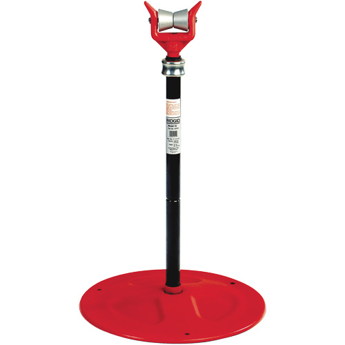 Adjustable Pipe Support #92, 81-104 cm Height Adjustment, 150 mm Max. Pipe Capacity, 2500 lbs. Max. Weight Capacity Pathway Supply LP