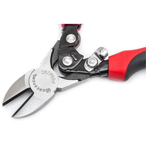 Pro Series Dual Material Diagonal Compound Action Cutting Pliers, 8" L Pathway Supply LP