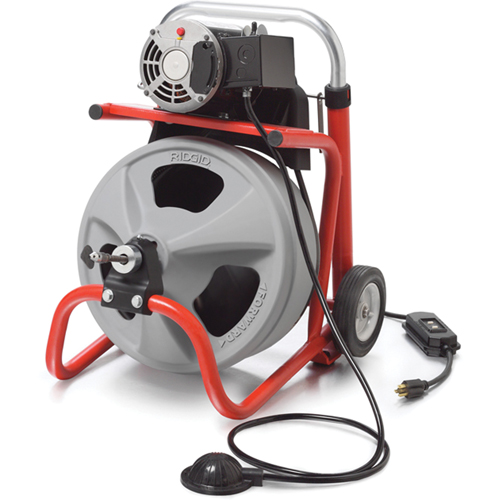 K-400 Drain Cleaning Machine with C-31 IW Cable, Electric, 3/8" Pathway Supply LP