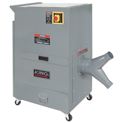 Metal Dust Collector, 40-1/4" x 22-1/2" x 43-3/4" Pathway Supply LP
