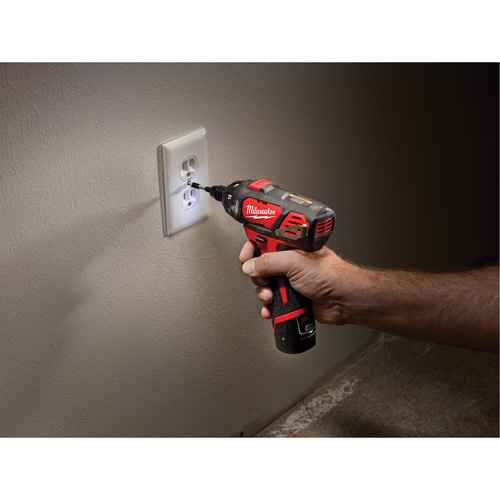 Ensemble de tournevis hexagonal M12, 1/4", 12 V, 175 lb-pi couple max., Lithium-ion bloc-pile Pathway Supply LP