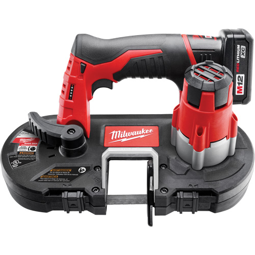 Trousse de scie &agrave; ruban sous-compacte sans fil M12, 12 V, 1-5/8" Capacit&eacute; Pathway Supply LP