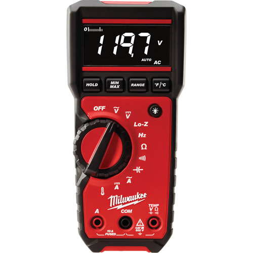True RMS Multimeter, AC/DC Voltage, AC/DC Current Pathway Supply LP