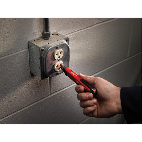 D&eacute;tecteur de tension sans contact, 50 V - 1000 V, Alerte Lumi&egrave;re Pathway Supply LP