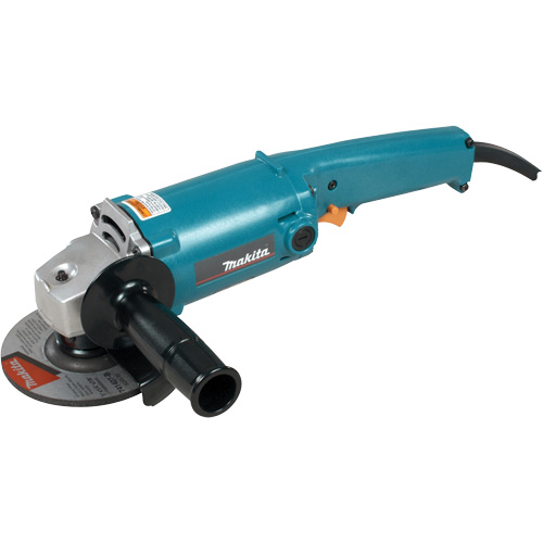 Angle Grinder with Two-Stage AC/DC Safety Trigger Switch, 5", 120 V, 10 A, 12000 RPM Pathway Supply LP
