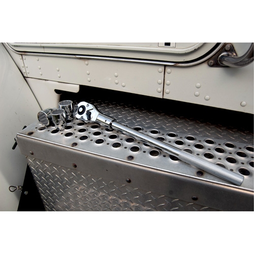 24-Tooth Quick Release Teardrop Ratchet, 3/4" Drive, Plain Handle Pathway Supply LP