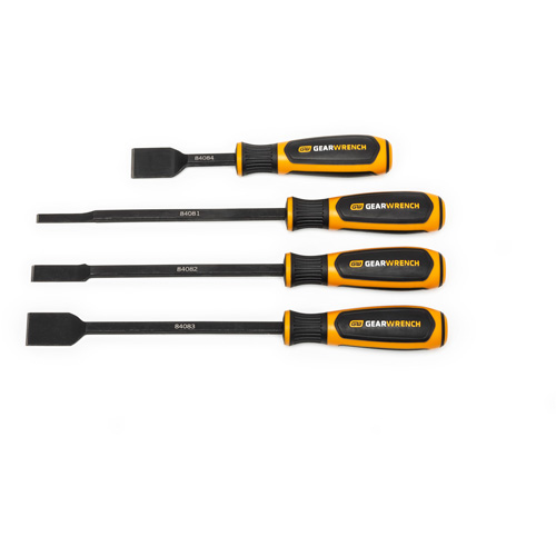 4-Piece Dual Material Wide Scraper Set Pathway Supply LP