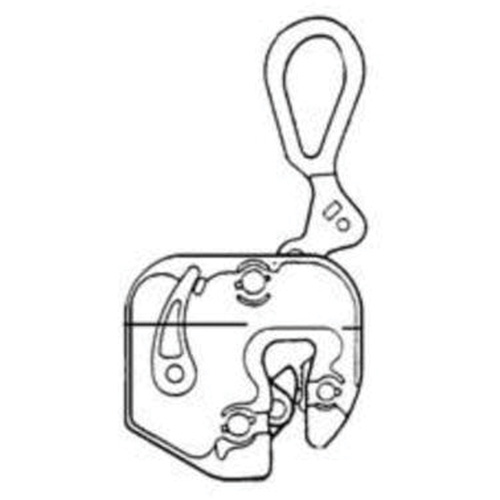 GXL Plate Clamp, 4000 lbs. (2 tons), 1/16" - 7/8" Jaw Opening Pathway Supply LP