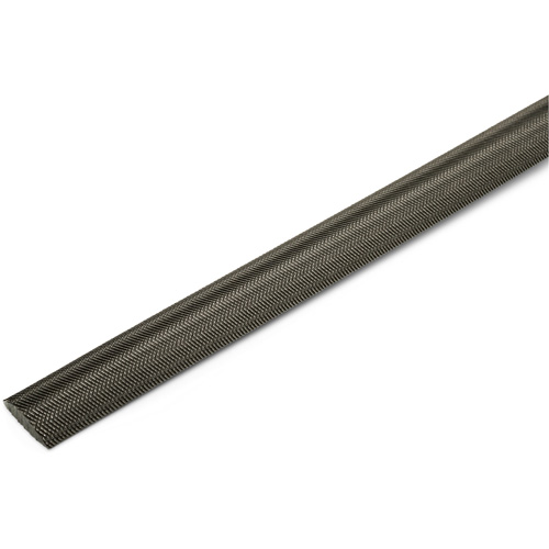 Lime &agrave; taille crois&eacute;e avec poign&eacute;e verte, Demi-ronde, 8", B&acirc;tarde Pathway Supply LP