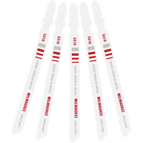 Lame de scie sauteuse, Bim&eacute;tal, Tige en T, 4" lo, 10 dents par pouce Pathway Supply LP