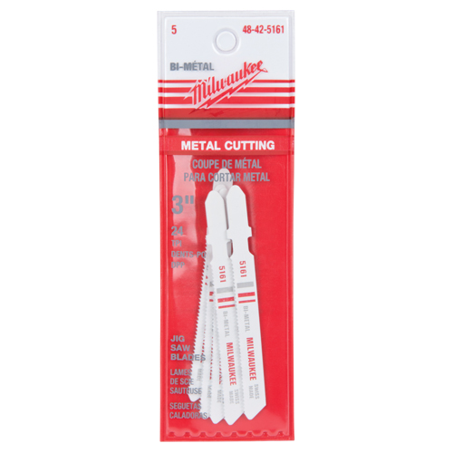 Lame de scie sauteuse, Bim&eacute;tal, Tige en T, 3" lo, 24 dents par pouce Pathway Supply LP