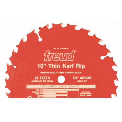 TCS Industrial Saw Blade - Rip/Crosscut Thin Kerf, 10", 60 Teeth, Wood Use Pathway Supply LP