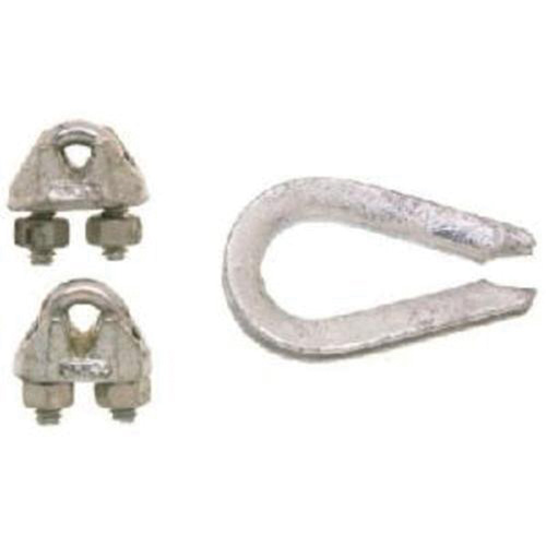 Wire Rope Clips with Thimble Set Pathway Supply LP