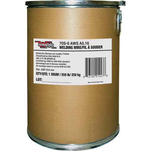 ER70S6 Welding Wire, Carbon Steel, 0.035" Diameter Pathway Supply LP