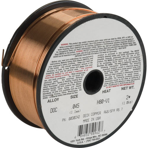 Fil &agrave; souder, Cuivre d&eacute;soxyd&eacute;, 3/32" diam&egrave;tre Pathway Supply LP