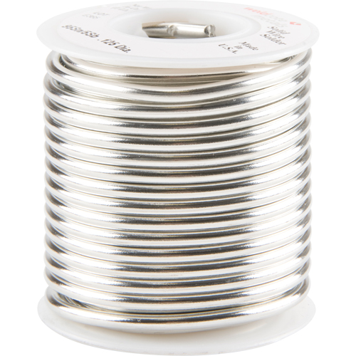 Common Solder, Lead-Free, 95% Tin 5% Antimony, Solid Core, 0.125" Dia. Pathway Supply LP