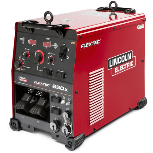 Machine &agrave; souder multiproc&eacute;d&eacute;s Flextec 650X avec technologie CrossLinc, 380 V/460 V/575 V, 3 Ph, 50/60 Hz Pathway Supply LP
