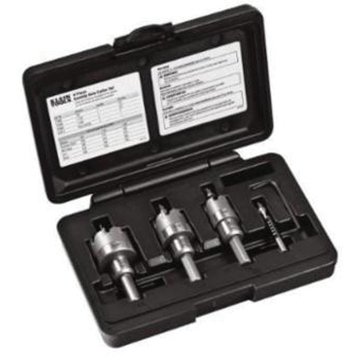 Ensemble de coupe-trous en carbure avec &eacute;tui de transport robuste, 4 morcea Pathway Supply LP