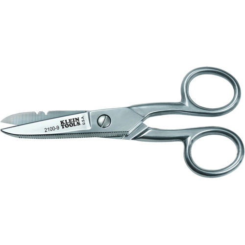 Electrician's Scissors, 5-1/4", Rings Handle Pathway Supply LP