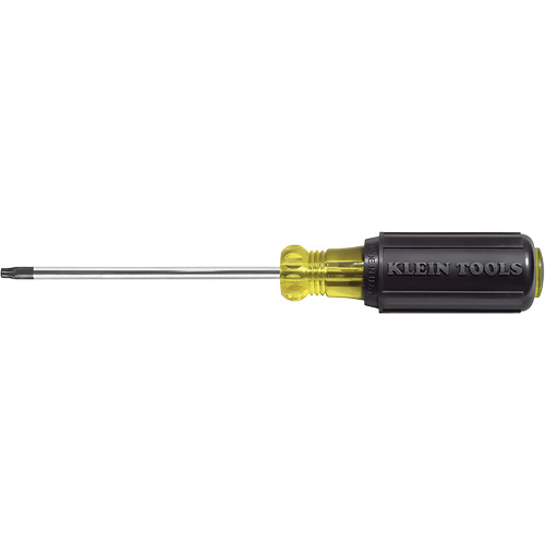 Tournevis Klein a/manche caoutchout&eacute;-Tournevis Torx &agrave; tige ronde Pathway Supply LP