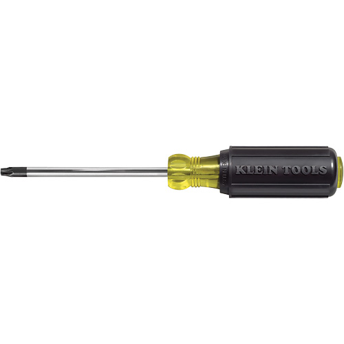 Tournevis Klein a/manche caoutchout&eacute;-Tournevis Torx &agrave; tige ronde Pathway Supply LP