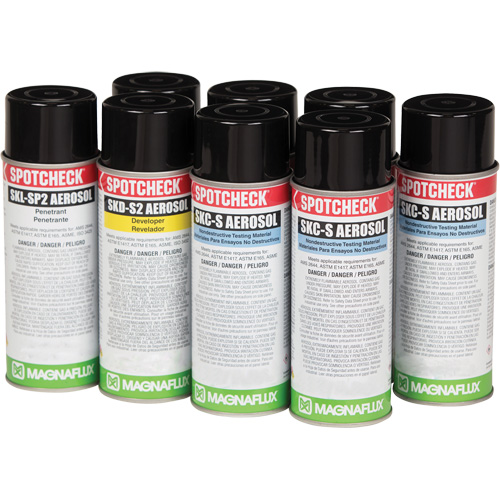 Solvent Removable Visible Penetrant Testing Kits, Kit Pathway Supply LP