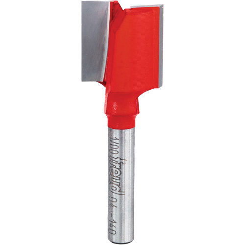 Router Bit - Double Flute Straight Bit, 3/4" Dia., 1" H, 2-1/8" L, 1/4" Shank Pathway Supply LP