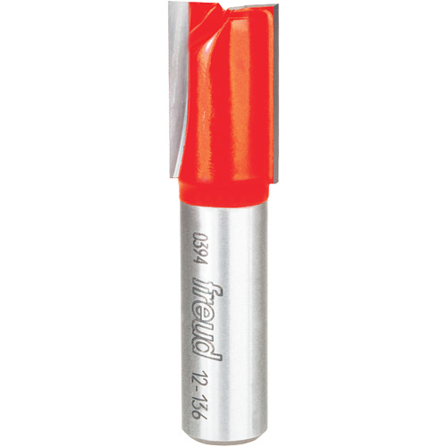 Fraise - foret droit &agrave; double cannelure, 5/8" dia, 1-1/2" ha, 2-1/2" lo, 1/2" Manche Pathway Supply LP