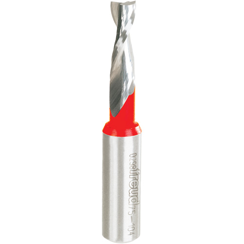Up Spiral Router Bit, 5/16" Dia., 1" Carbide Height, 3" L, 1/2" Shank Pathway Supply LP