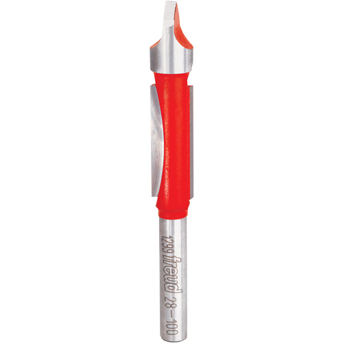 Router Bit - Panel Pilot Bit, 3/8" Dia., 1" H, 3" L, 1/4" Shank Pathway Supply LP