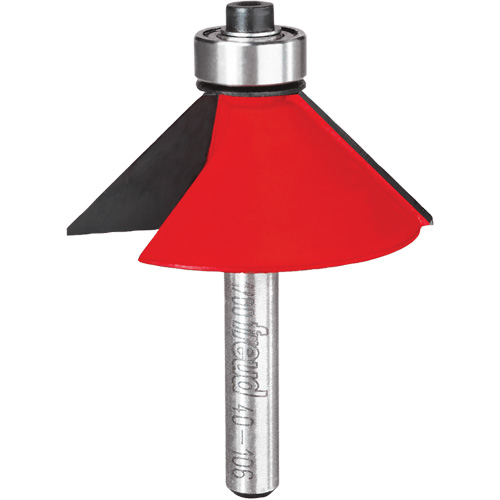Router Bit - Chamfer Bit, 1-3/4" Dia., 1/4" Shank Pathway Supply LP