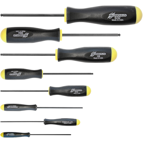 Jeux de tournevis ball driver - SAE, 8 mcx Pathway Supply LP