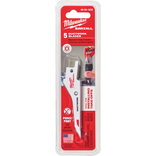 Lames pour gaines et conduits d'air Sawzall Pathway Supply LP