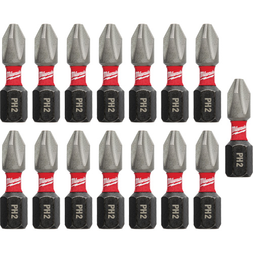 Forets &agrave; chocs Shockwave, Phillips, #2, Prise 1/4" Pathway Supply LP