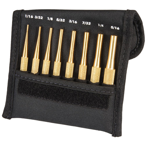 Ensemble de poinçons dentraînement en laiton, 8 morcea Pathway Supply LP